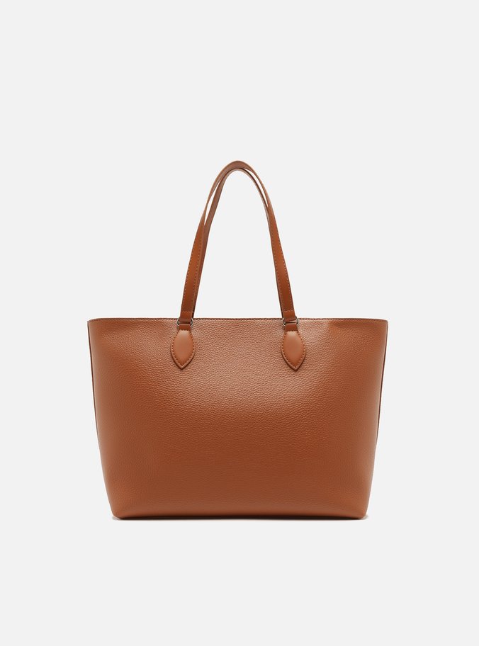 Bolsa Shopping Marrom Média