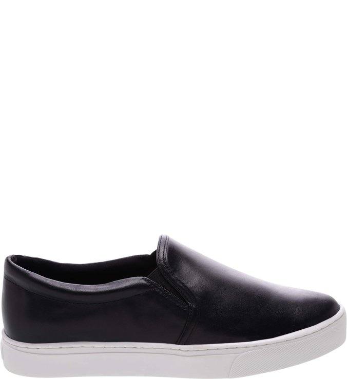 Slip-on Couro Preto