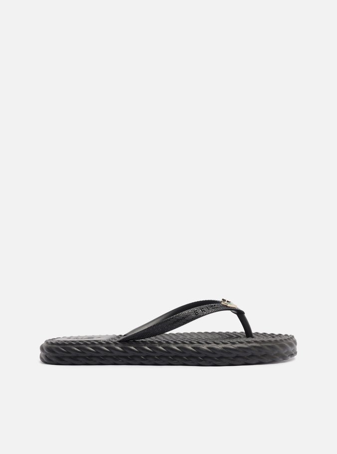 Chinelo de Dedo Preto Marrocos Flip Flop