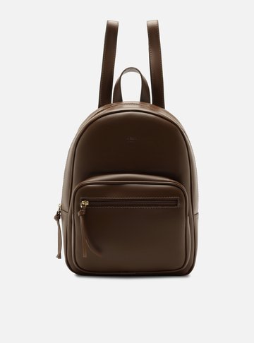 Arezzo — Mochila Marrom Grande Bolso Zíper