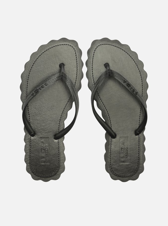 Chinelo de Dedo Preto Recouro Daisy