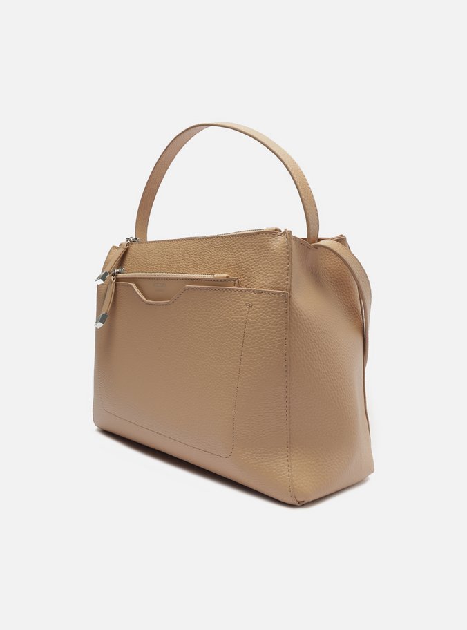 Bolsa Tote Nude Emilly Grande