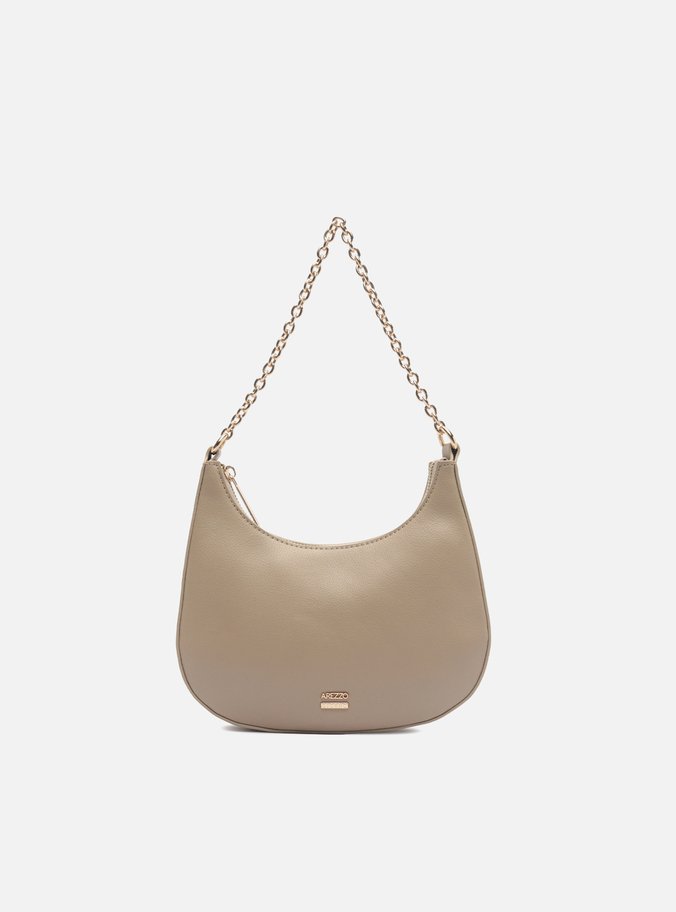 Bolsa Tiracolo Cinza Pequena