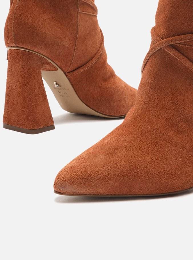 Bota Marrom Camurcina Salto Flare Barbicachos