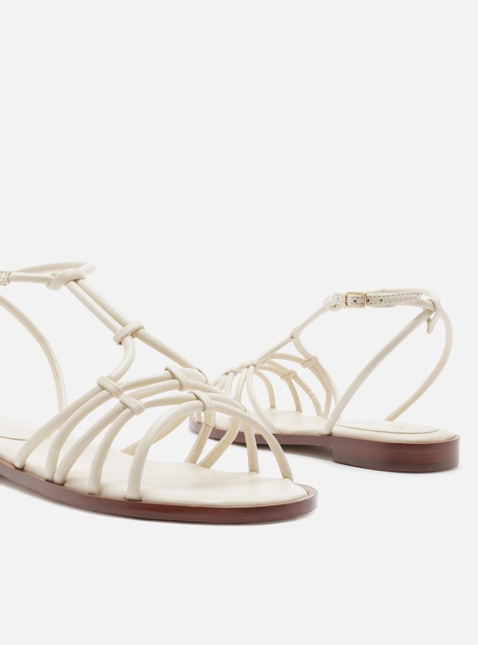 Sandália Rasteira Off-White
