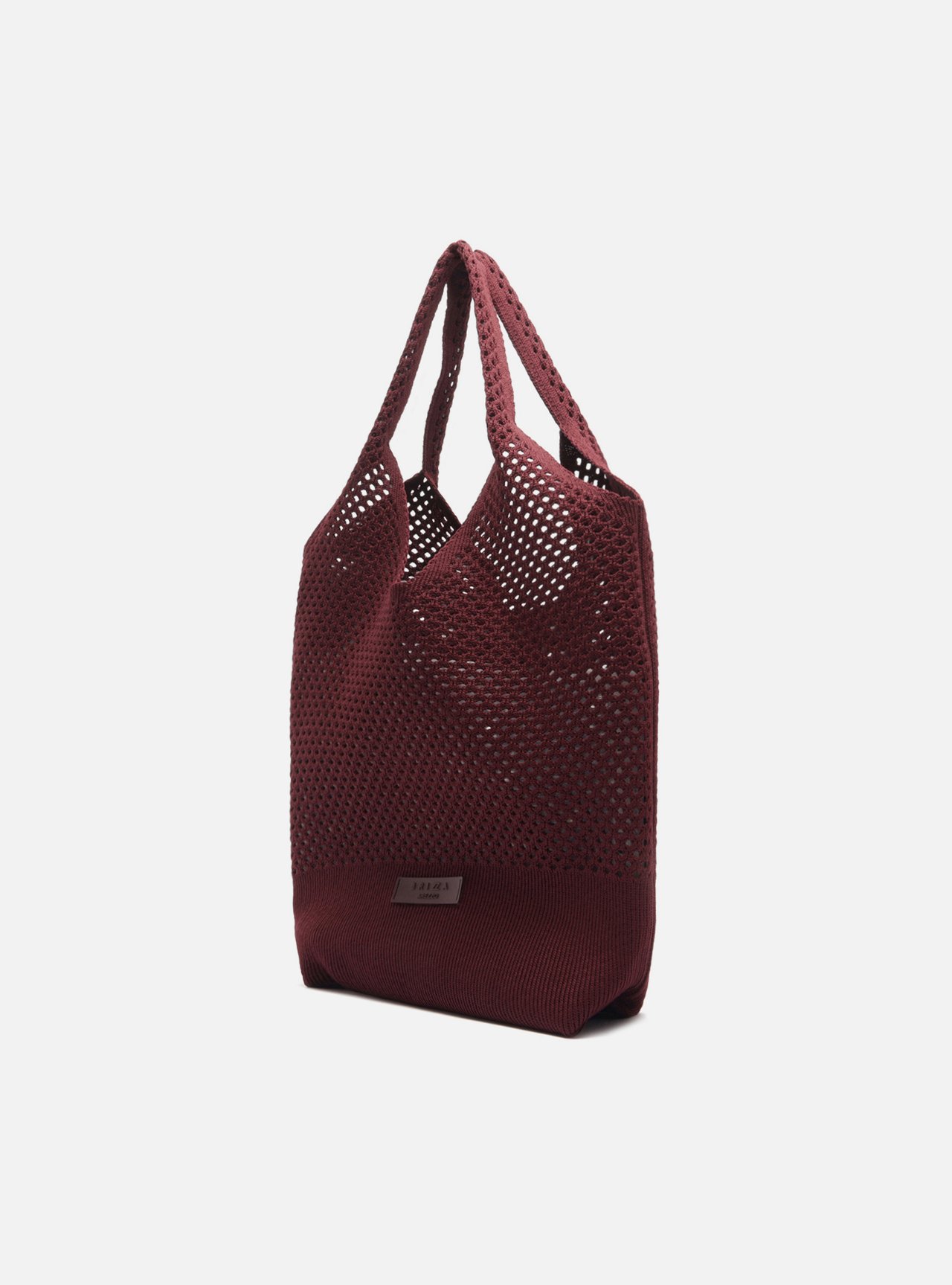 Bolsa Shopping Vermelha Knit Média Brizza — foto 2
