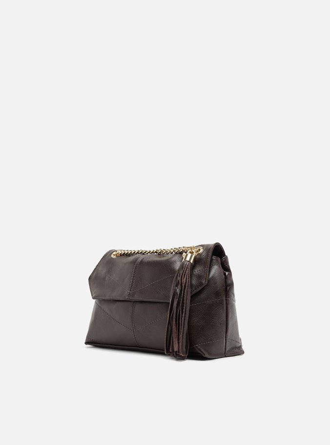Bolsa Tiracolo Vermelha Couro Ísis Pequena