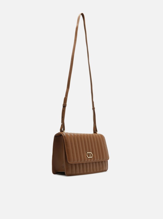 Bolsa Tiracolo Marrom Pequena