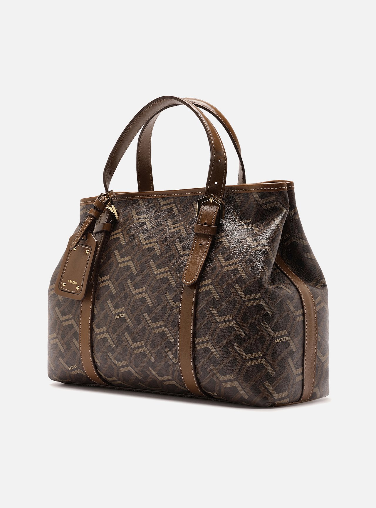 Bolsa Tote Multineutra Couro Grande Monograma — foto 2