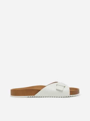 Rasteira Branca Flatform