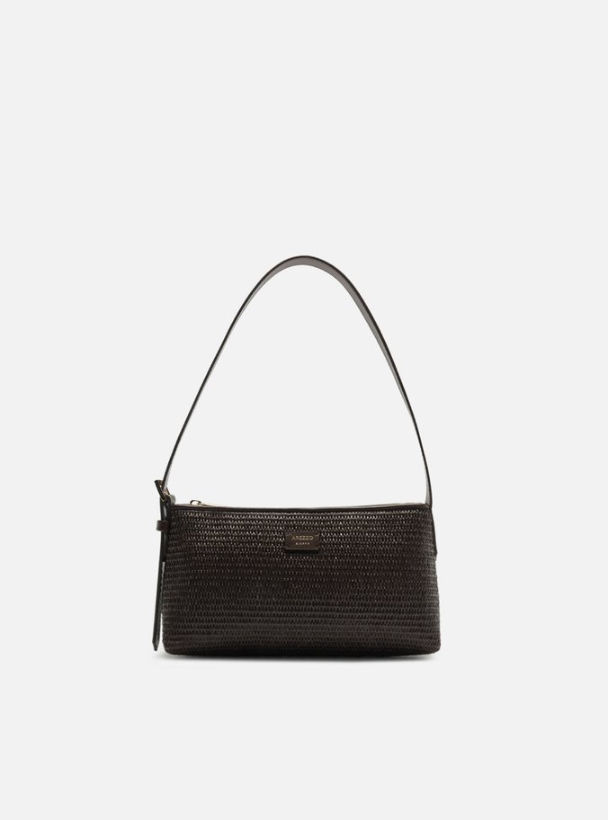 Bolsa Shoulder Marrom Pequena Trama