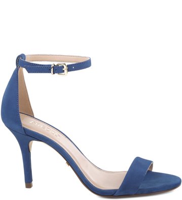 Sandália Isabelli Média Nobuck Blue-Marine