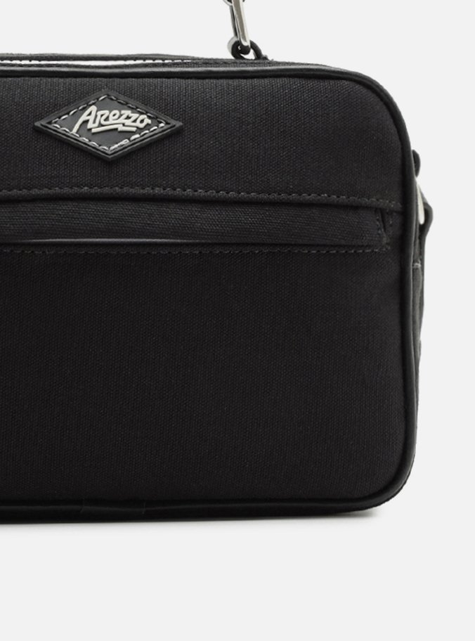 Bolsa Tiracolo Preta Lona ZZ Play Média