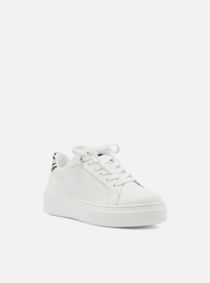 Tênis ZZ Astral Flatform Branco Animal Print