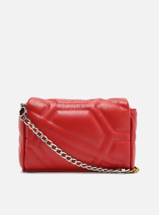 Bolsa Tiracolo Vermelha Couro Emma Pequena