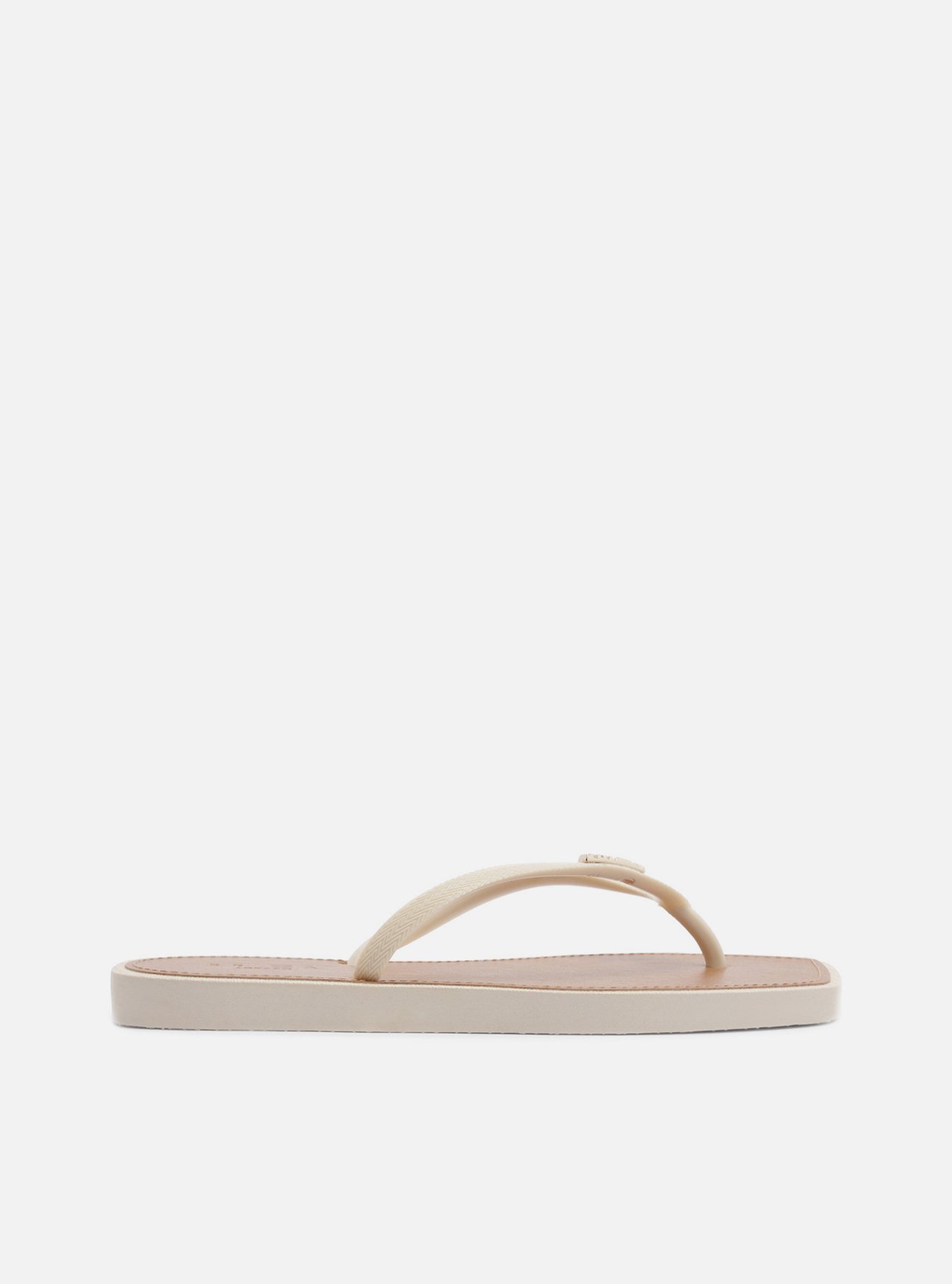 Chinelo de Dedo Off White Recouro Square Brizza — foto 3