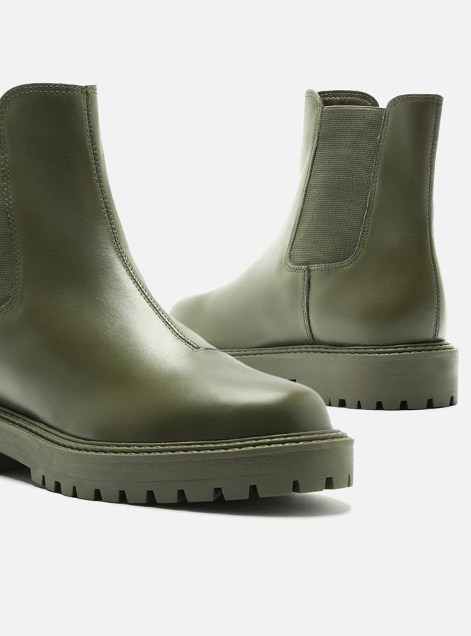 Bota Verde Tratorada