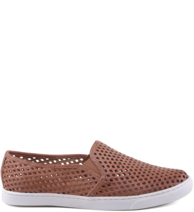 Slip-on Perfurado Blush