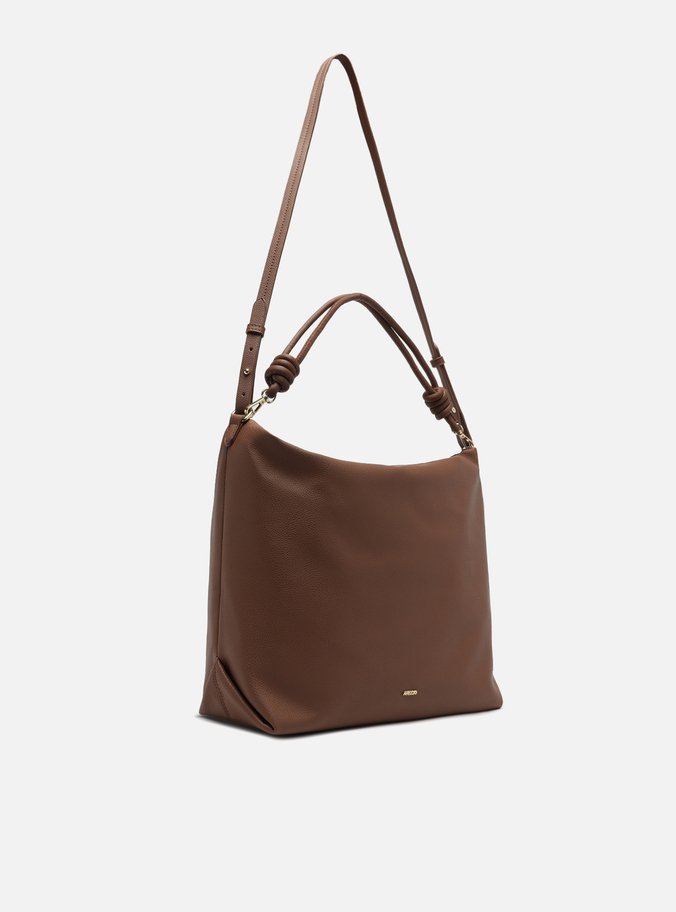 Bolsa Tiracolo Marrom Grande