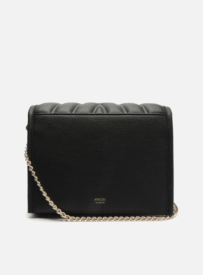 Bolsa Tiracolo Preta Pequena Matelassê