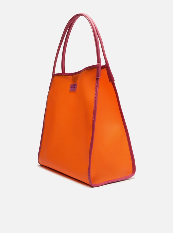 Bolsa Tote Laranja Piscine Grande Brizza