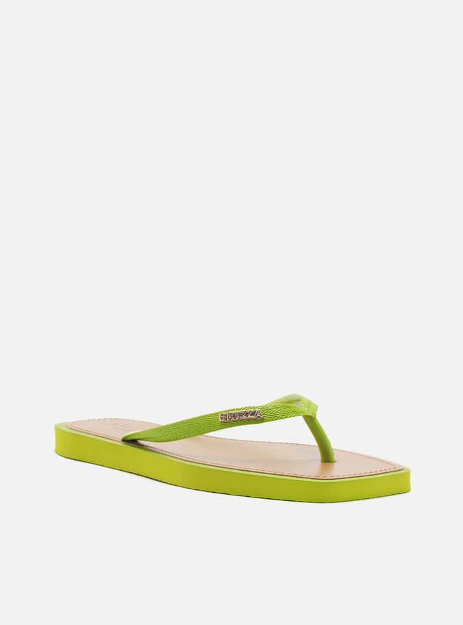 Chinelo de Dedo Verde Recouro Square Brizza