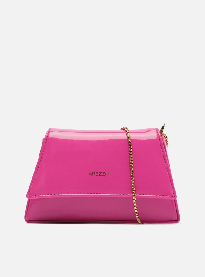 Bolsa Tiracolo Rosa Verniz Daphne