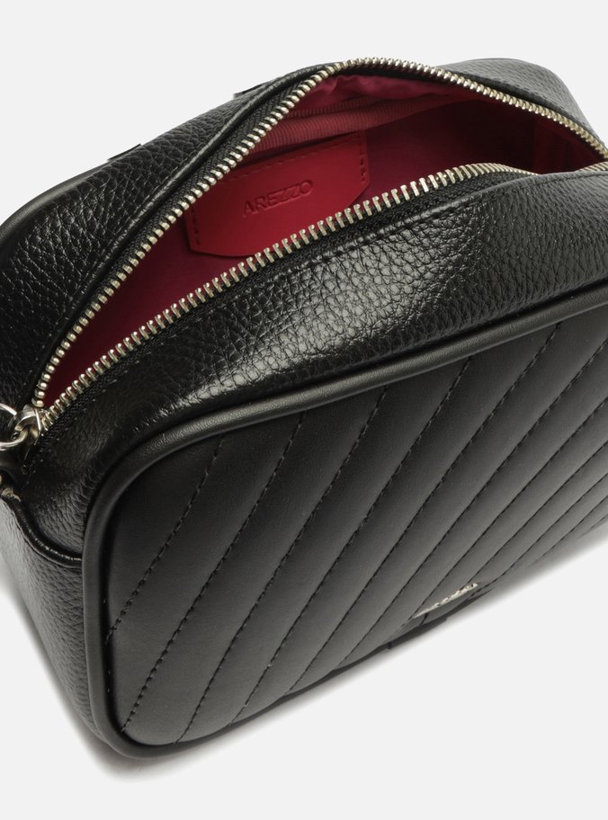 Bolsa Tiracolo Preta Elisa Pequena Giorno
