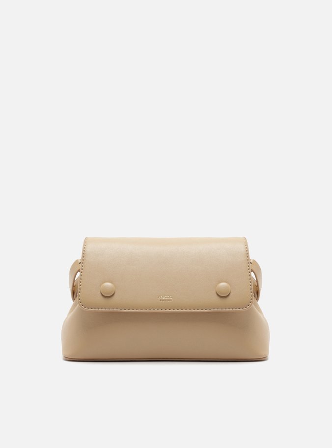 Bolsa Tiracolo Bege Média