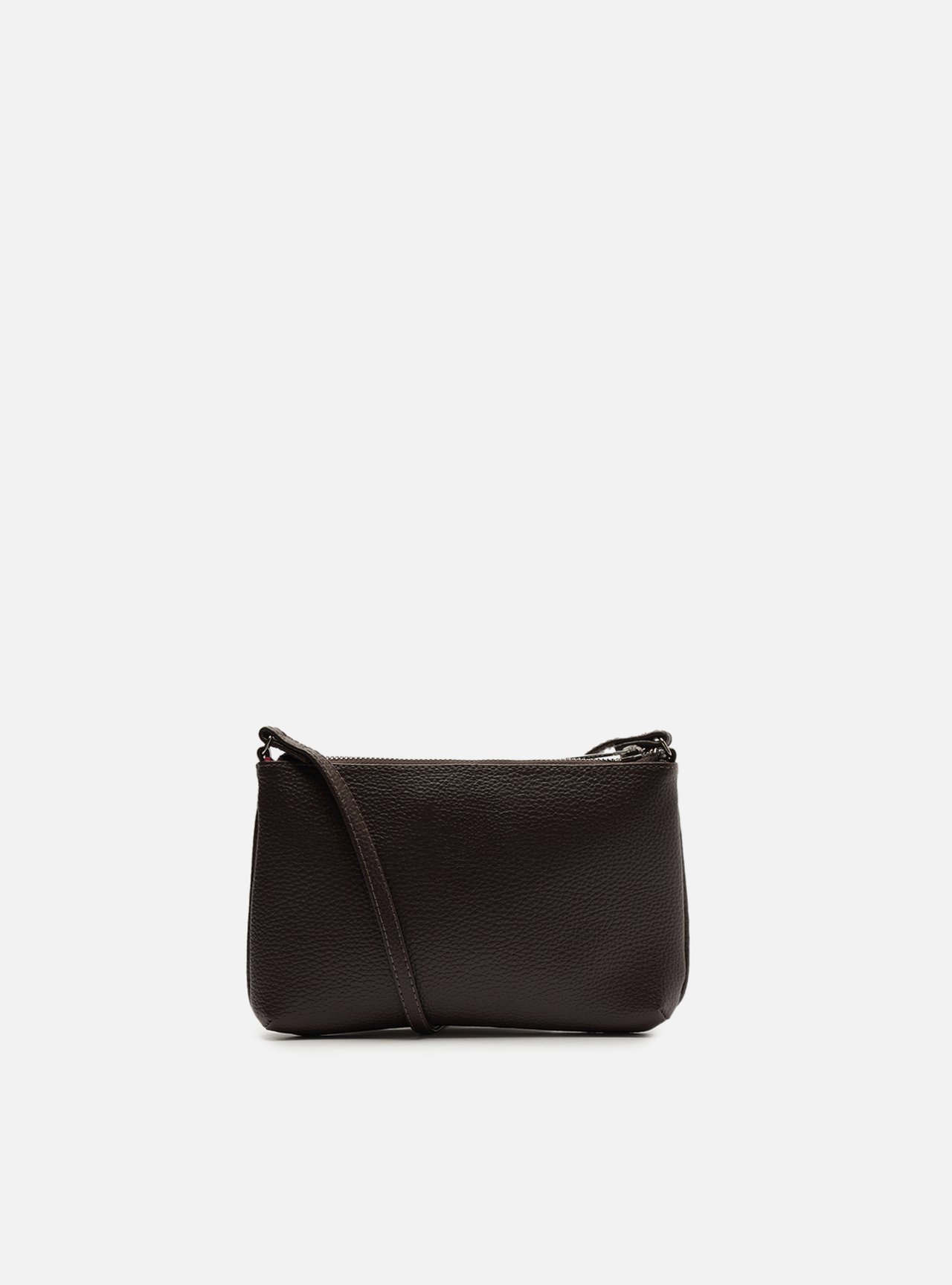 Bolsa Tiracolo Marrom Escura Morgana Pequena — foto 3