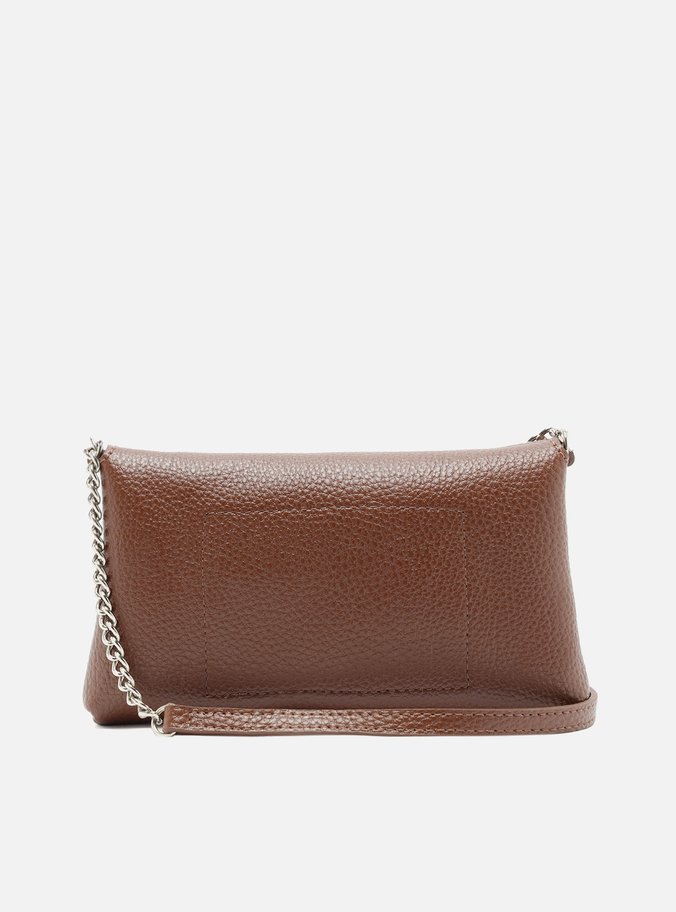 Bolsa Marrom Tiracolo Pequena Corrente