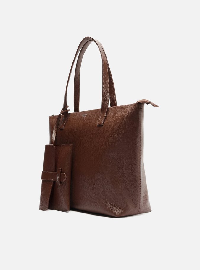 Bolsa Shopping Marrom Mercato Grande