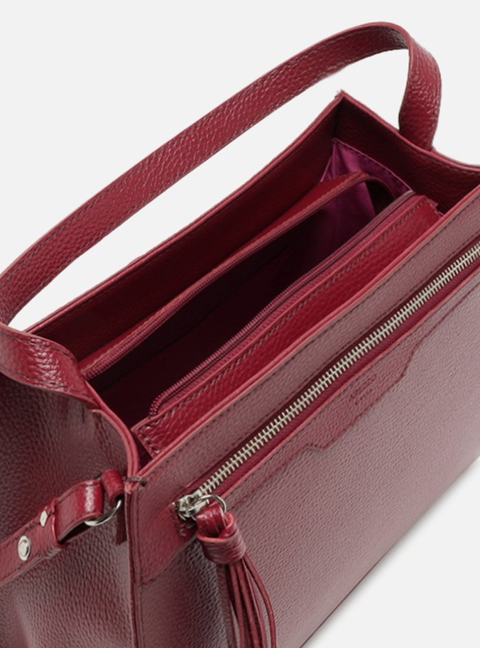 Bolsa Tote Bordô Pietra Média