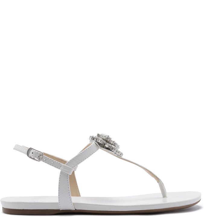 rasteirinha branca arezzo