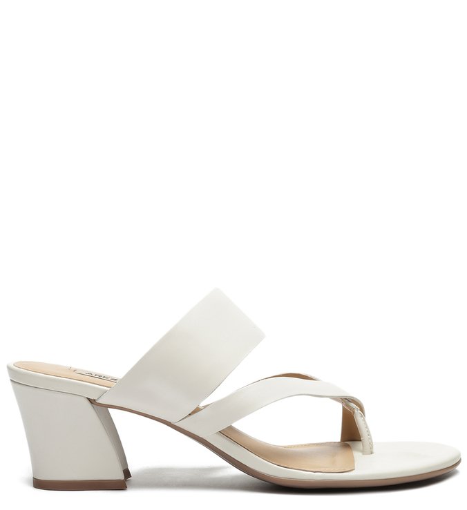 Mule Urban Couro Branco