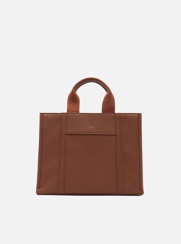Arezzo — Bolsa Tote Marrom Média Bolso Frontal