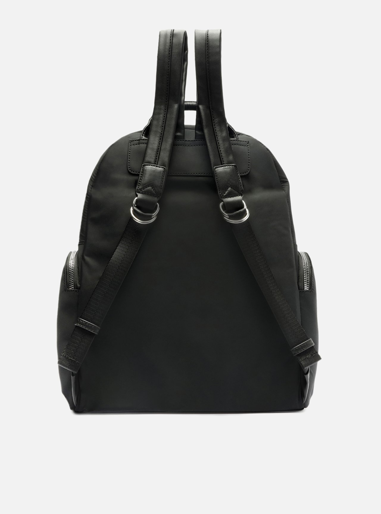 Mochila Nylon Grande Preta — foto 3