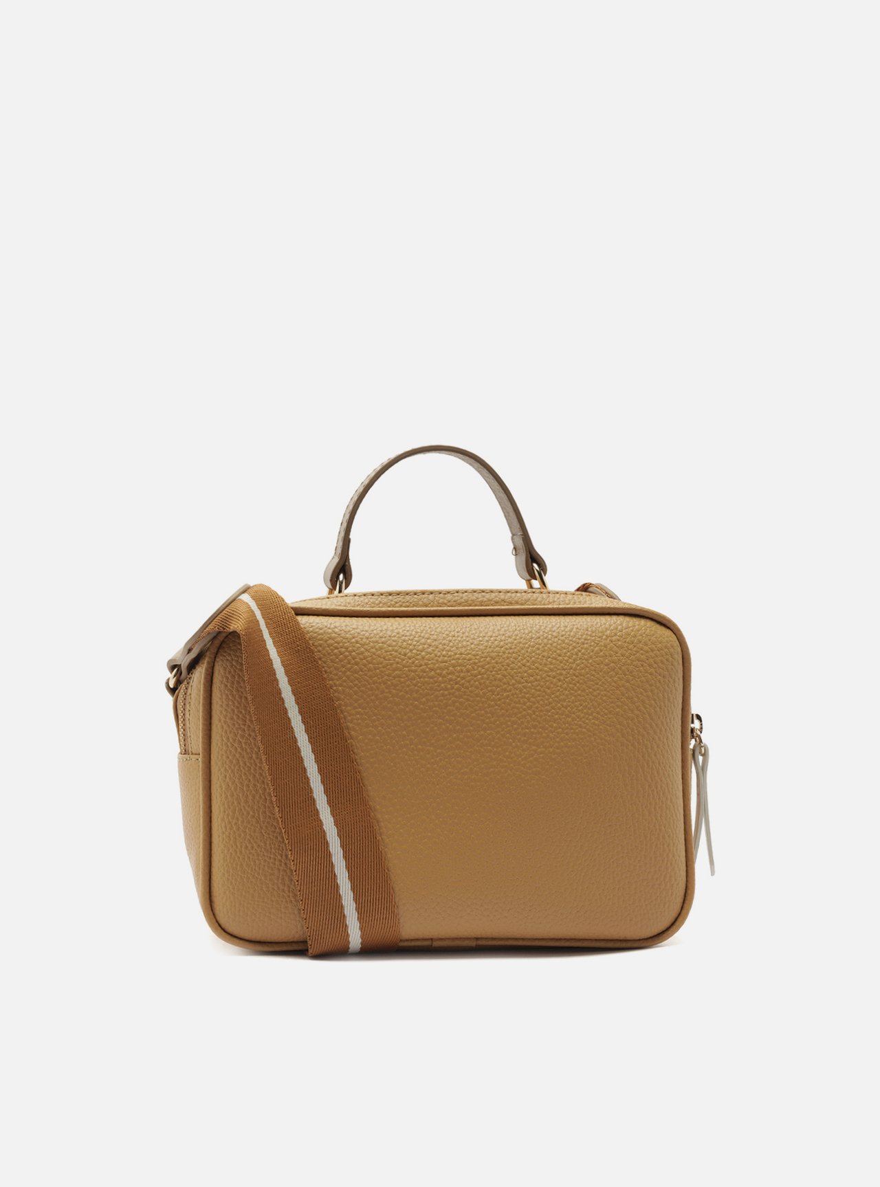 Bolsa Tiracolo Marrom Prione Média — foto 3