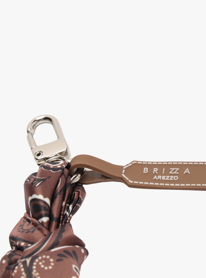 Lenço Marrom Paisley Livia