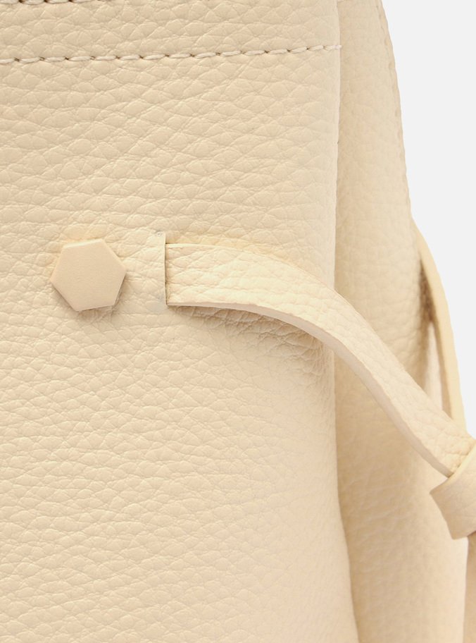 Bolsa Tote Off-White Beatriz Grande Tiras