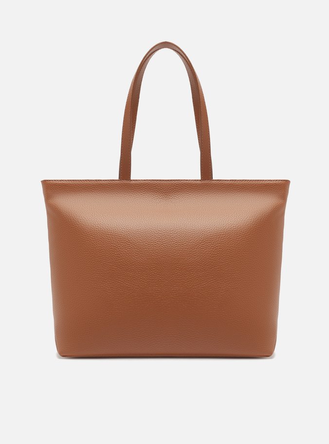 Bolsa Shopping Marrom Grande