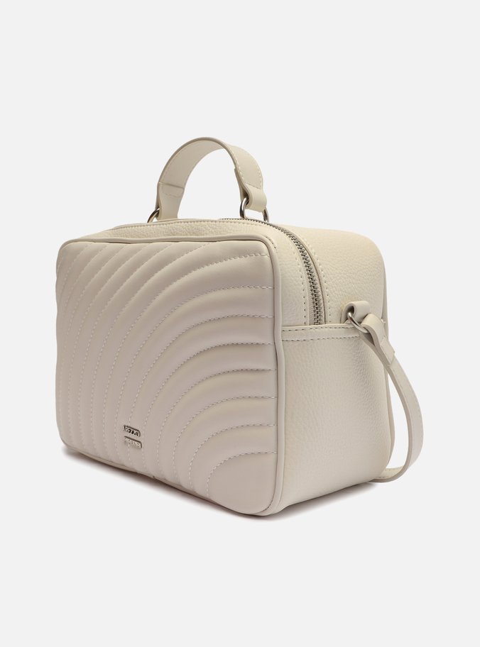 Bolsa Tiracolo Branca Elisa Média Neo Blanc