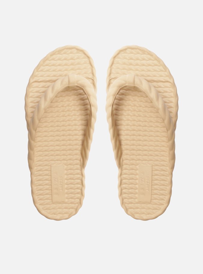 Chinelo de Dedo Bege Marrocos