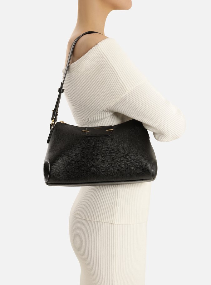 Bolsa Shoulder Preta Média