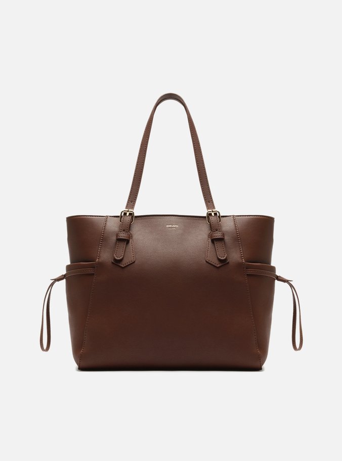Bolsa Shopping Marrom Grande