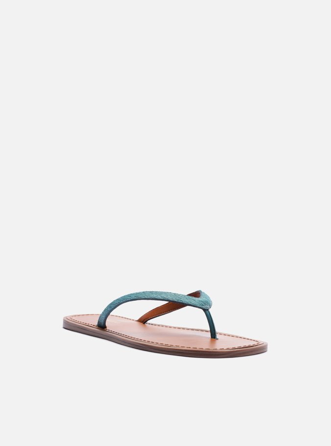 Rasteira Azul Flat Flip Flop