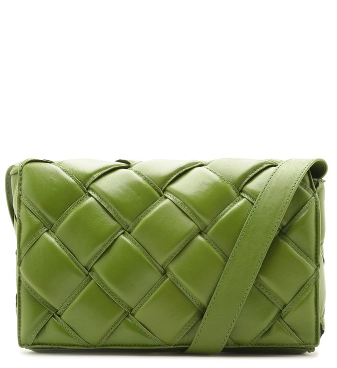 Bolsa Tiracolo Couro Gaby Grande Gaia Green