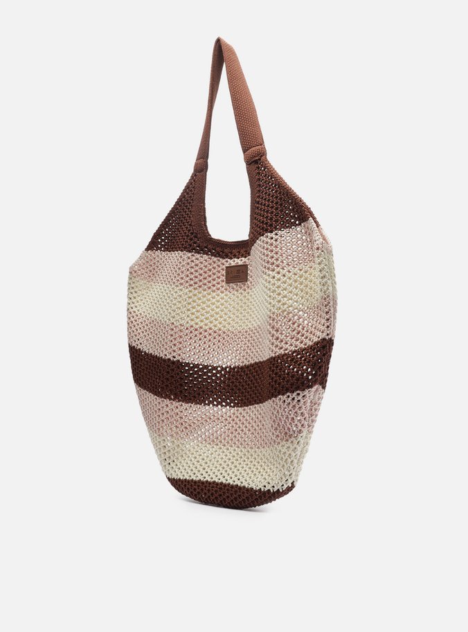 Bolsa Shopping Colorida Croch� Mayra Grande