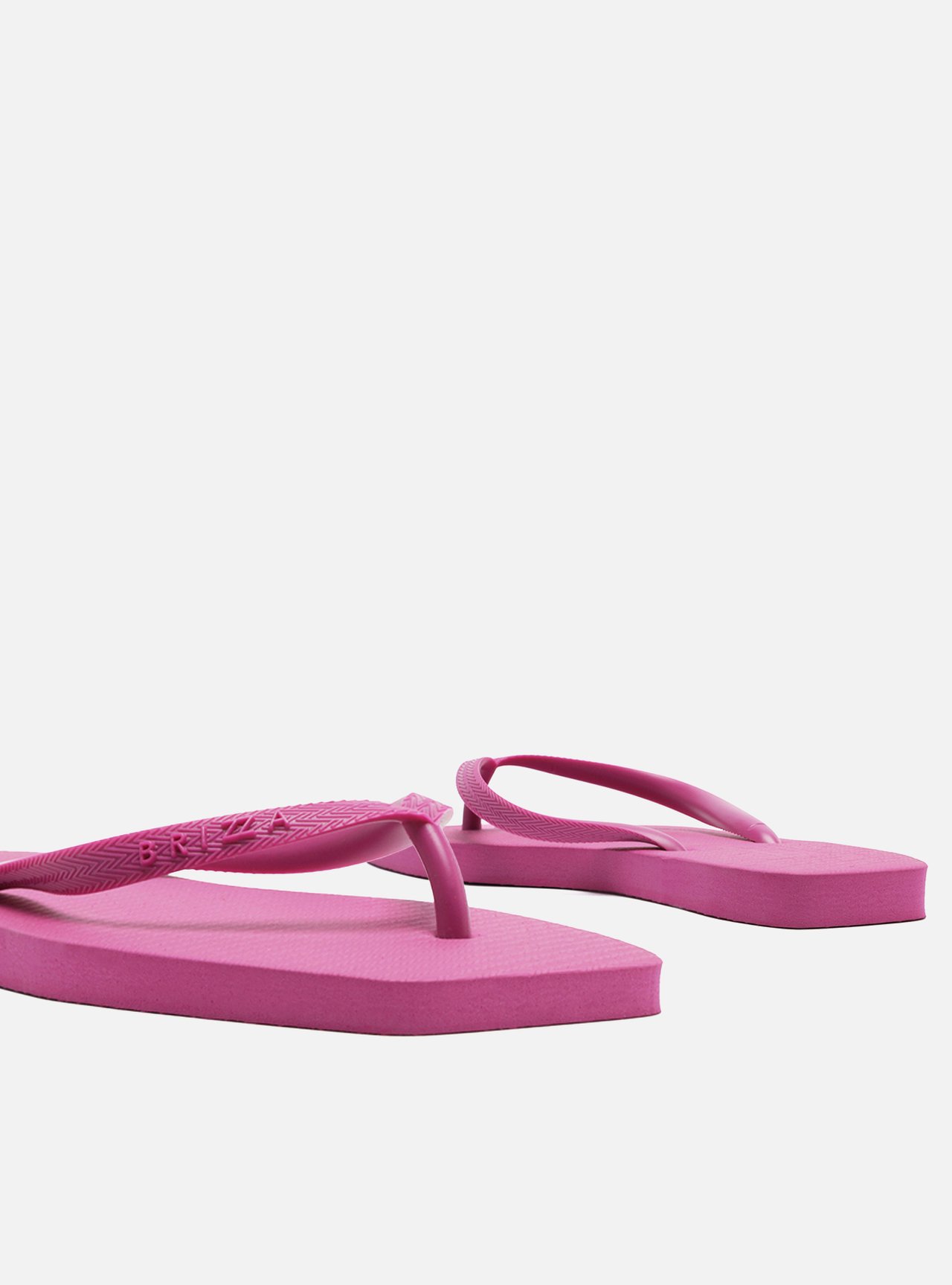 Chinelo de Dedo Roxo Bico Quadrado Tiras Brizza — foto 5