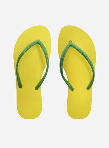 Arezzo — Chinelo de Dedo Verde Tiras Brizza